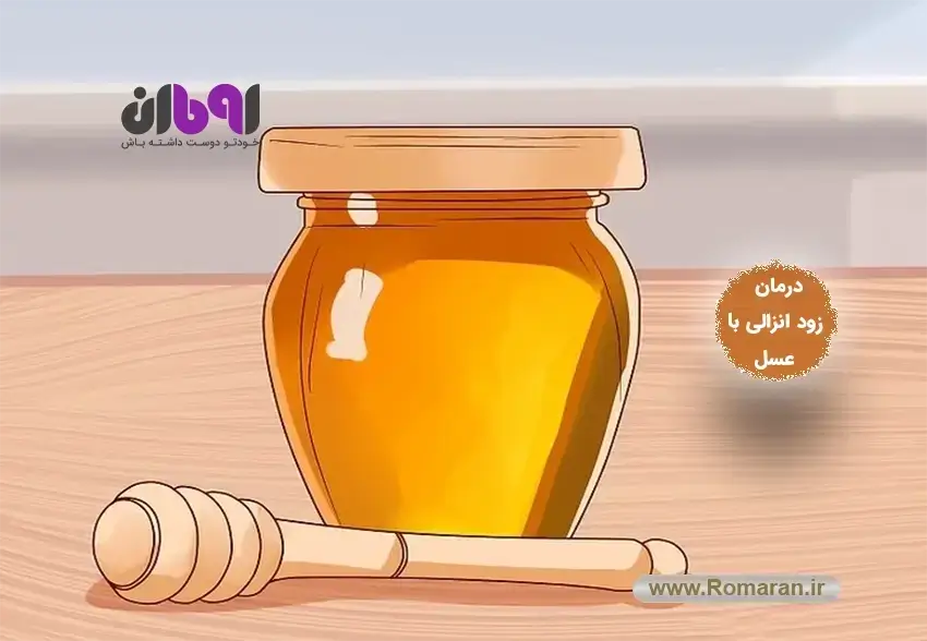 درمان زود انزالی با عسل